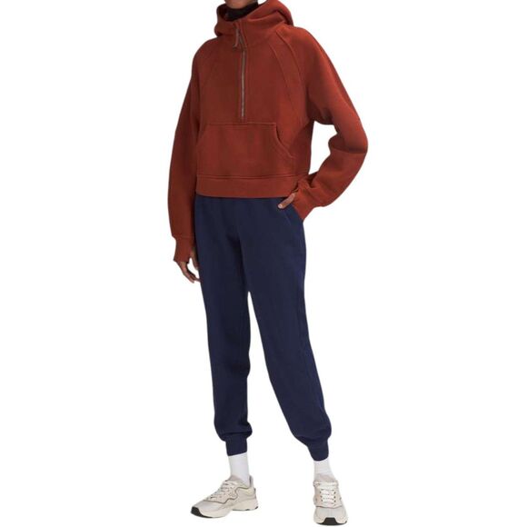 Lululemon Scuba Oversized Half-Zip Hoodie *Date Brown - Picture 10 of 10